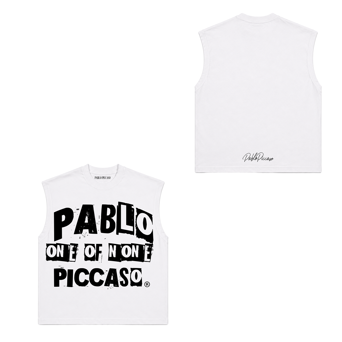 The Archive Sleeveless Tee (WHITE)